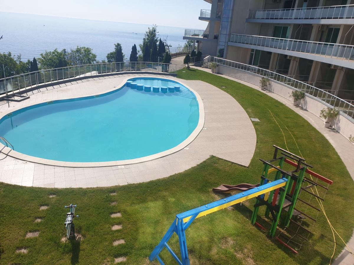 Studio Silver Terace With Sea View For 4 Person Byala  Ngoại thất bức ảnh
